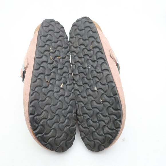 Birkenstock Boston Shearling Womens US Size 10 EU 41 Light Rose Suede Slip On - Picture 7 of 13